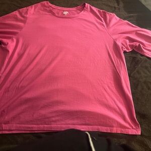 Vibrant Pink Long Sleeve Shirt
